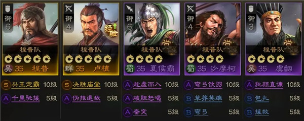 三国志战棋版腾讯版开荒阵容推荐——坦克篇