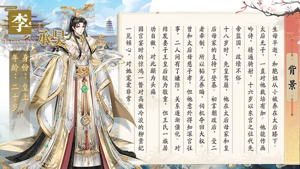 盛世芳华折扣版人物介绍