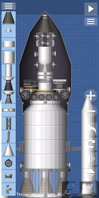 宇宙飞行模拟器火箭制造图