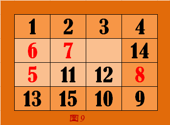 数字华容道技巧
