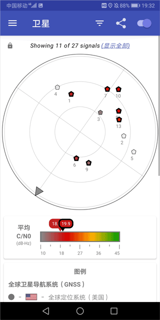 GPSTest怎么看北斗
