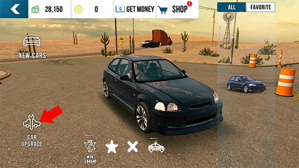 Car Parking怎么改装车辆?