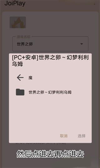 joi模拟器安卓最新版怎么导入游戏