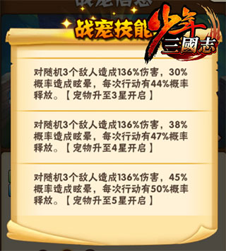 少年三国志战宠裂地猿神炼攻略