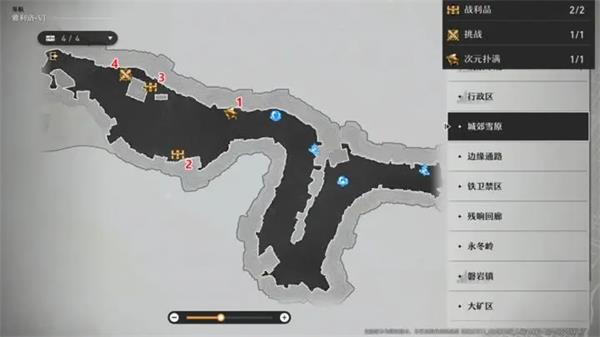 崩坏星穹铁道国服雅利洛-Ⅵ地图全宝箱收集攻略