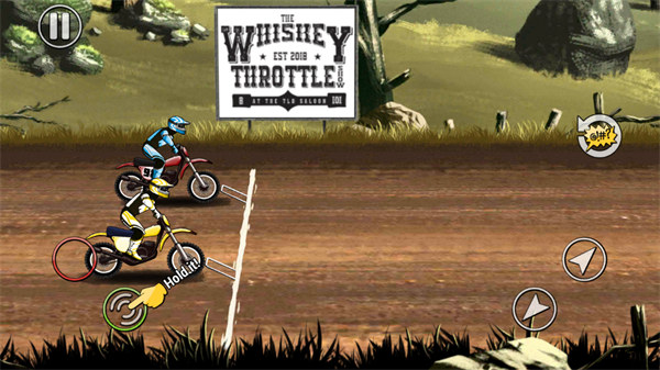 疯狂摩托车技2(Mad Skills Motocross 2)怎么玩