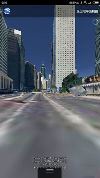 Google Earth怎么看街景?