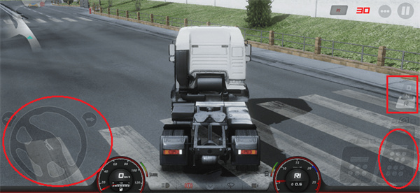 欧洲卡车模拟器3怎么开车?