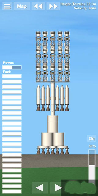 宇宙飞行模拟器火箭制造图