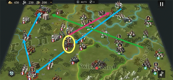欧陆战争61914最新版一至三章易卡关攻略