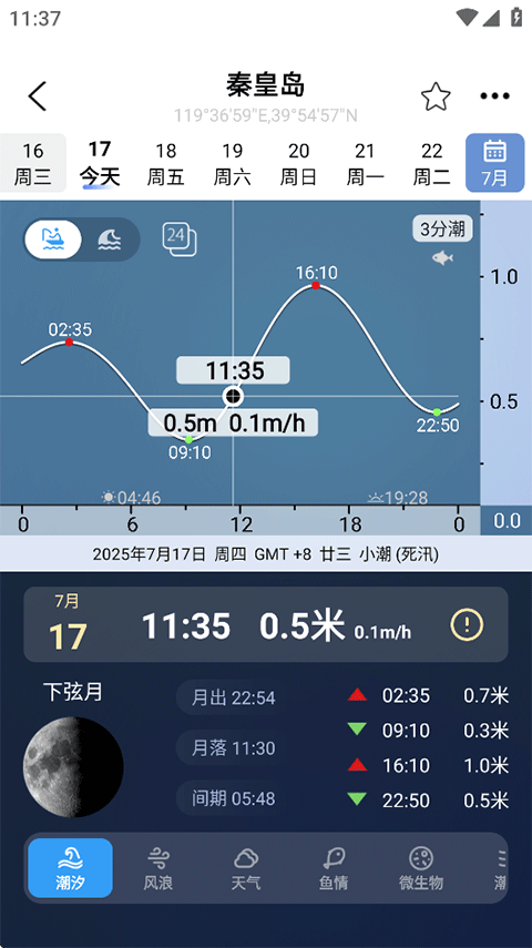全球潮汐App使用指南