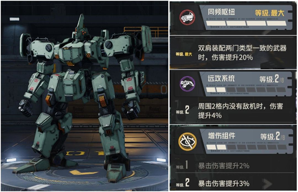 钢岚国际服绝品机兵属性与适配机师介绍