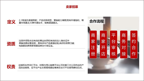 京采汇商城app入驻标准