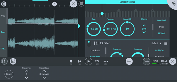 FL Studio Mobile编辑器使用介绍