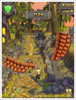 temple run国际服高分攻略