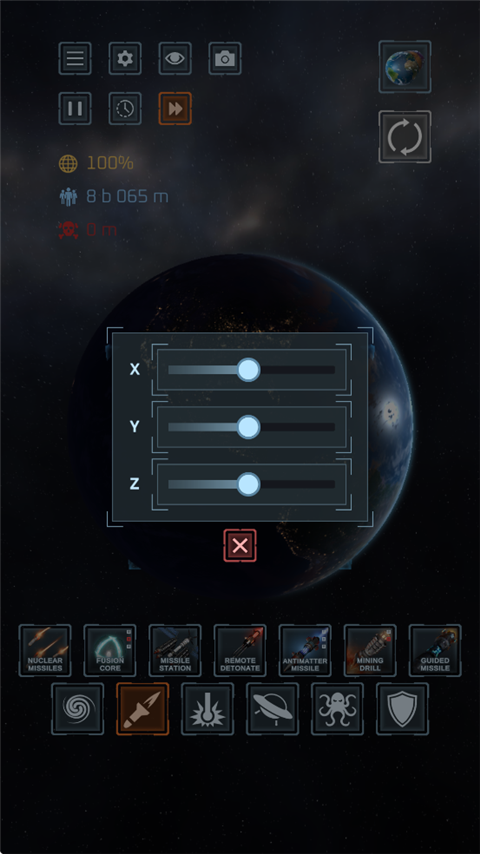 星球毁灭模拟器手游如何解锁方块地球