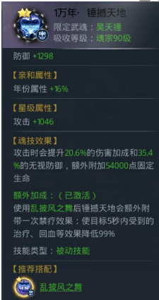 斗罗大陆昊天锤魂环搭配攻略