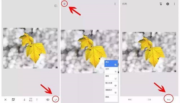 snapseed修图软件蒙版使用教程