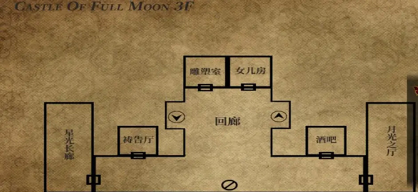 月圆之堡游戏地图怎么看