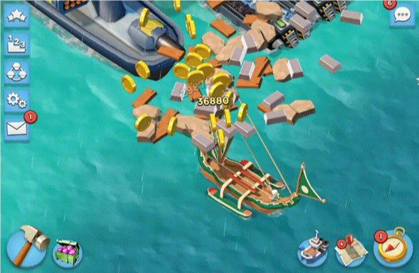 boombeach如何快速敛财?