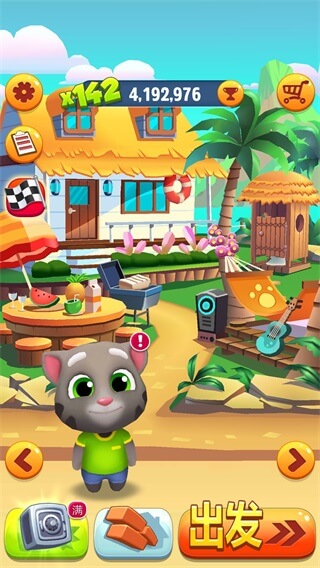 汤姆猫跑酷手游家园介绍