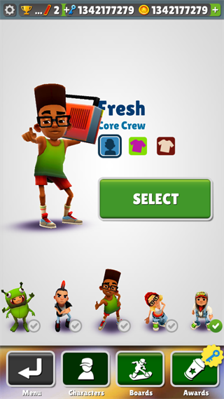 Subway Surfers2012原版角色介绍