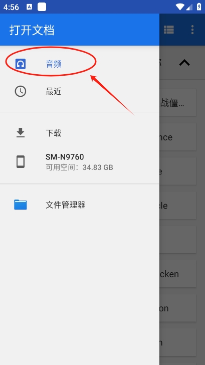 特效变音魔术师App怎么导入音频？