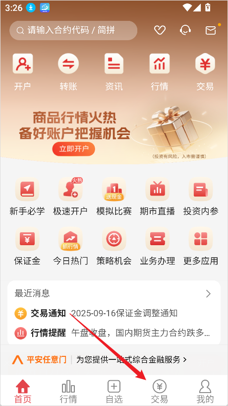 平安期货怎么看总盈亏
