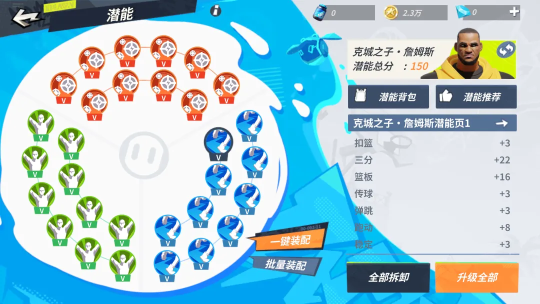全明星街球派对克城之子詹姆斯打法攻略