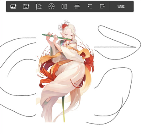 sketchbook怎么导入图片?