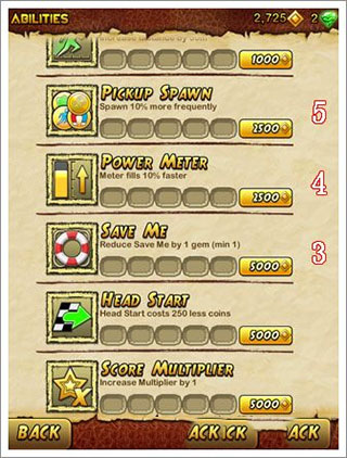 temple run国际服高分攻略