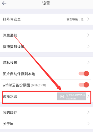 in相机怎么去除水印?