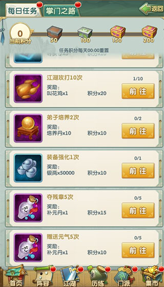 大掌门2折扣版快速升级攻略