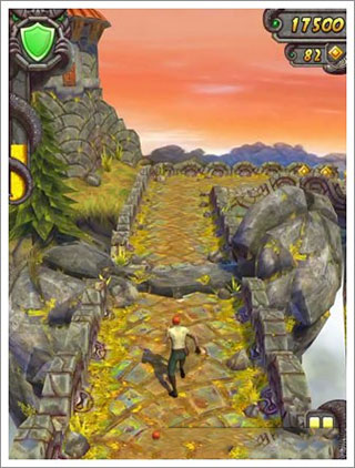 temple run国际服高分攻略