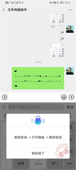 讯飞输入法密语模式怎么翻译