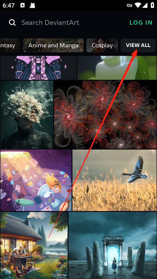 DeviantArt App使用指南