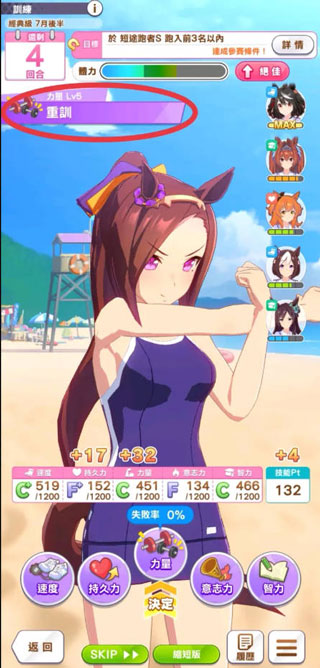 赛马娘繁中服育成加点攻略