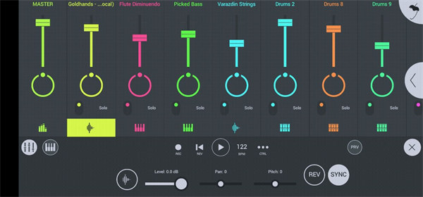 fl studio mobile手机版基本操作